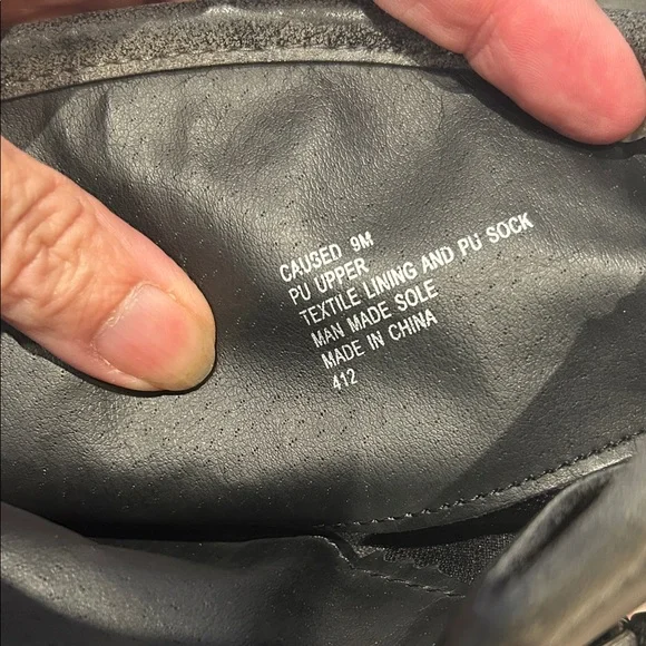 Grey  Knee-High Boots with Red Zipper - Picture 7 of 7